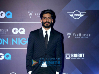 Farhan Akhtar, Kunal Kapoor & Anil Kapoor walk the ramp at the GQ Fashion Nights