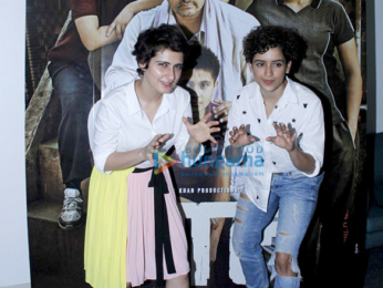 Fatima Sana Shaikh and Sanya Malhotra snapped promoting their film Dangal