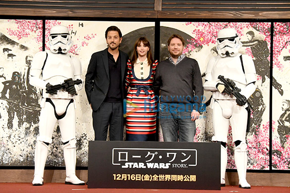 Felicity Jones and Rogue One: A Star Wars Story team kick-start promotions in Tokyo