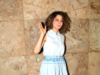 Kangna Ranaut, Aamir Khan & Ira Khan snapped post 'Dangal' screening