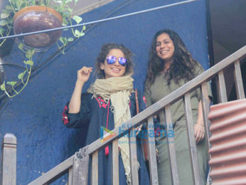 Kangna Ranaut snapped in Bandra