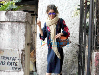 Kangna Ranaut snapped in Bandra