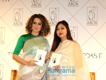 Kangna Ranaut unveils the book 'Between a Poet and Her Pencil'