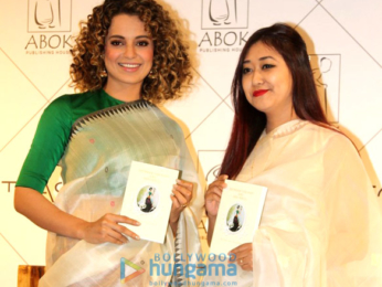 Kangna Ranaut unveils the book 'Between a Poet and Her Pencil'