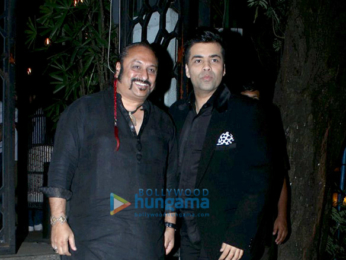 Karan Johar snapped at the 100th Episode of Koffee with Karan bash