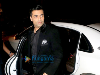 Karan Johar snapped at the 100th Episode of Koffee with Karan bash