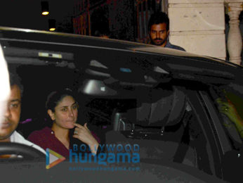 Kareena Kapoor Khan, Malaika Arora Khan and Aditi Gowitrikar snapped post dinner