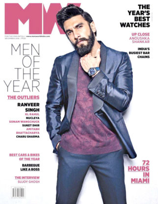 Ranveer Singh On The Cover Of MW Magazine