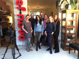 Mallika Sherawat speaks on human trafficking at Free A Girl organization