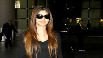 Meera Chopra spotted at Mumbai International Airport