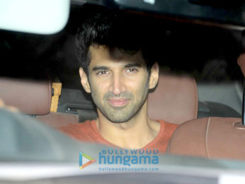 Aditya Roy Kapur, Shraddha Kapoor and Shaad Ali snapped at 'Ok Jaanu' wrap up bash