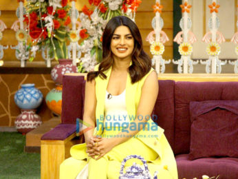 Priyanka Chopra on the sets of The Kapil Sharma Show