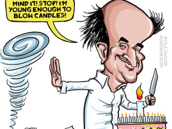 Bollywood Toons: Happy Birthday Rajnikanth saar!