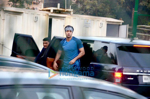 Ranbir Kapoor & Raj Kundra snapped at St Andrews Ground