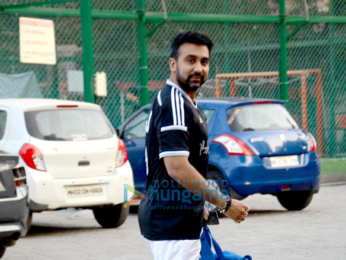 Ranbir Kapoor & Raj Kundra snapped at St Andrews Ground