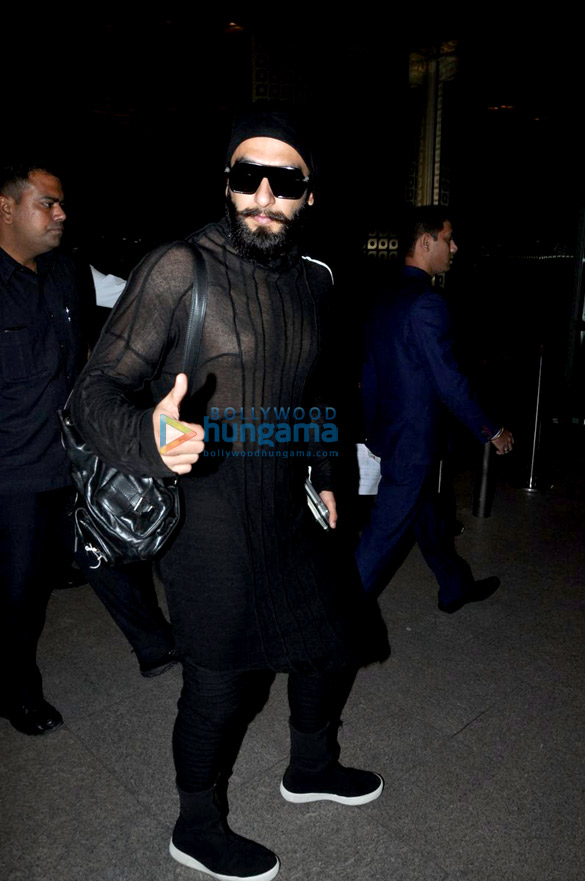 ranveer deepika depart for dubai 5