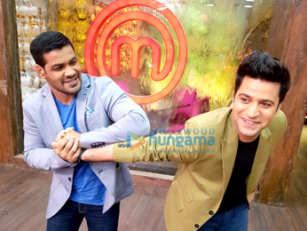 Ranveer Singh, Vaani Kapoor and Vidya Balan snapped on sets of Masterchef India