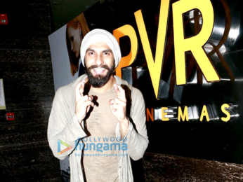 Ranveer Singh promotes his film 'Befikre' at PVR (Andheri)