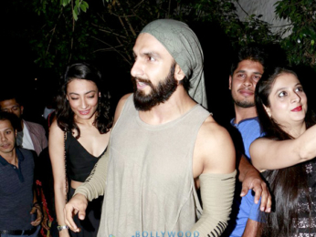 Ranveer Singh parties with close friends at Olive