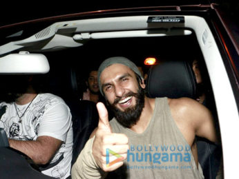 Ranveer Singh parties with close friends at Olive