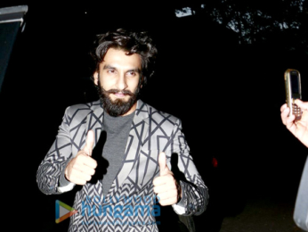 Ranveer Singh snapped post party with close friends in Bandra