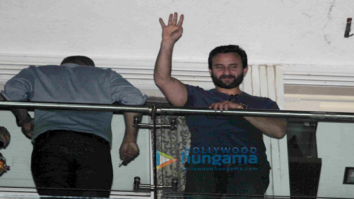 Saif Ali Khan, Karisma Kapoor, Soha Ali Khan and Kunal Khemu snapped post a party at Raj & DK’s place in Bandra