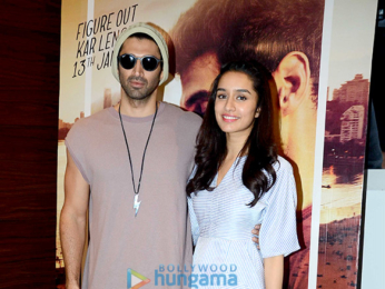 Shraddha Kapoor and Aditya Roy Kapur snapped at ‘Ok Jaanu’s promotions