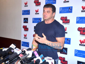 Sohail Khan graces the launch of the short film 'Girl In Red'