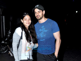 Sooraj Pancholi snapped with his sister at Sequel