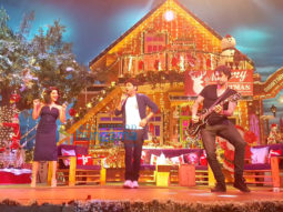 Sunny Leone & Daniel Weber on the sets of The Kapil Sharma Show
