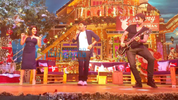 Sunny Leone & Daniel Weber on the sets of The Kapil Sharma Show