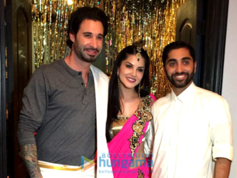 Sunny Leone graces her brother Sundeep's wedding ceremony