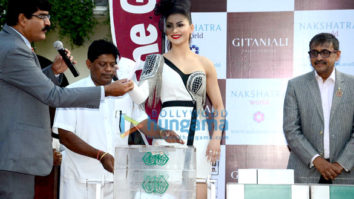 Urvashi Rautela snapped at the Derby in Mumbai