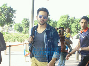 Varun Dhawan, Sanjay Dutt and Sridevi snapped at the airport