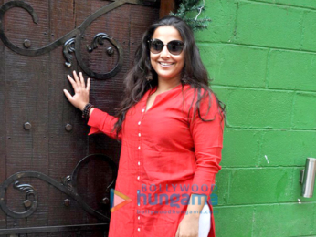 Vidya Balan snapped in Bandra