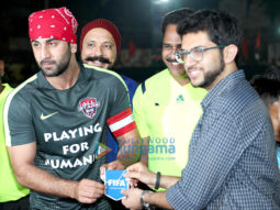 Ranbir Kapoor, Aaditya Thackeray spotted at Yuva Bandra XI vs All-Stars XI football tournament