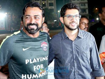Ranbir Kapoor, Aditya Thackeray spotted at Yuva Bandra XI vs All-Stars XI football tournament