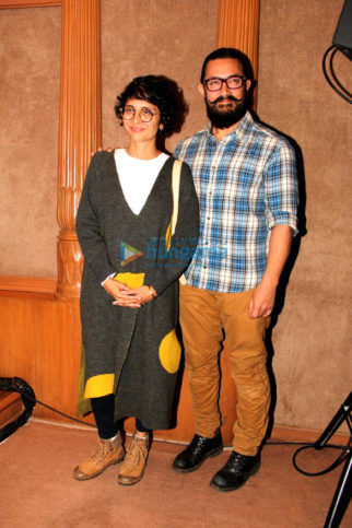 Aamir Khan & Kiran Rao grace the launch of a special music video shot by Nagraj Manjule for ‘Satyamev Jayate Water Cup 2’