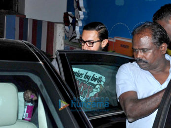 Aamir Khan snapped post spa session in Bandra