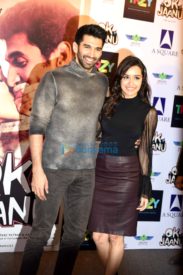 Aditya Roy Kapur & Shraddha Kapoor promote their film ‘OK Jaanu’ in Delhi