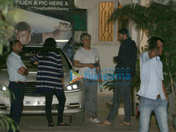 Aditya Roy Kapur & Salim Khan snapped at 'Ok Jaanu' screening