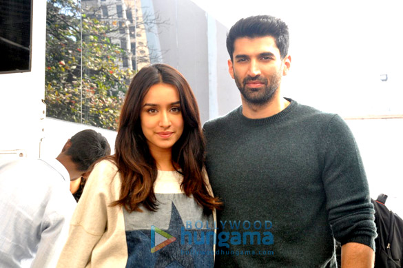 aditya shraddha snapped at ok jaanu promotions 1