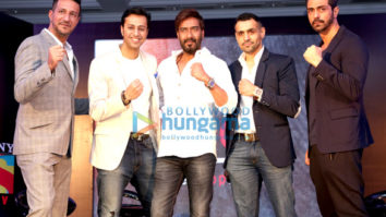 Ajay Devgn, Arjun Rampal, Salim Merchant & Sulaiman Merchant launch Super Fight League