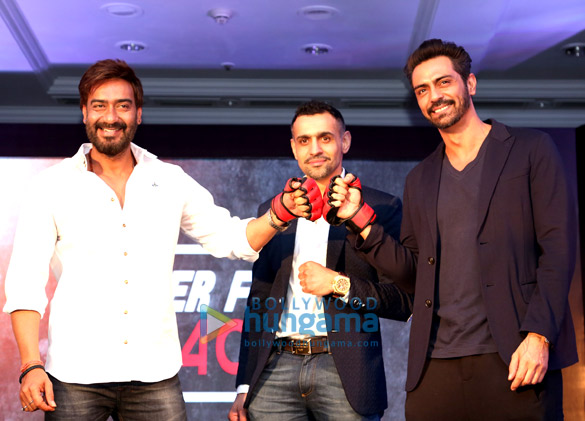 ajay devgn arjun rampal randeep hooda salim merchant sulaiman merchant launch super fight league 3