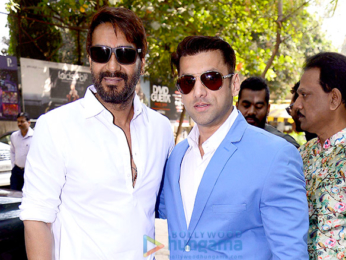 Ajay Devgn and others at ‘Sheesha Sky Lounge’s opening