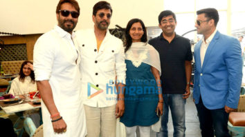 Ajay Devgn and others at ‘Sheesha Sky Lounge’s opening