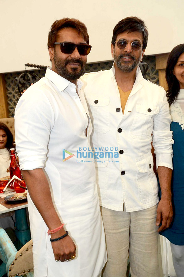 ajay devgn at sheesha sky lounge 5