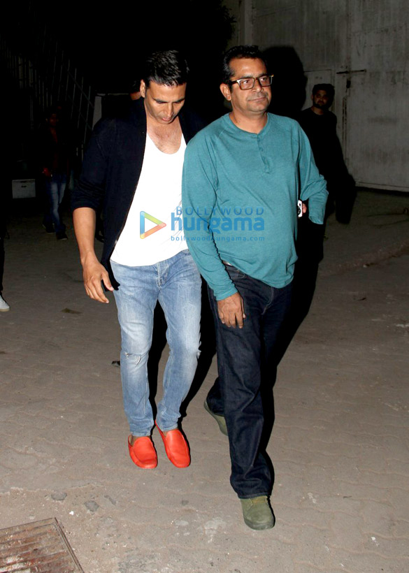 akshay snapped at jolly llb 2 promotions 2