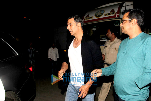 akshay snapped at jolly llb 2 promotions 5
