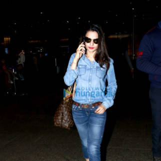 Ameesha Patel snapped at the airport